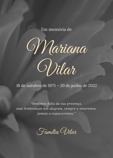 Modelos de nota de falecimento .